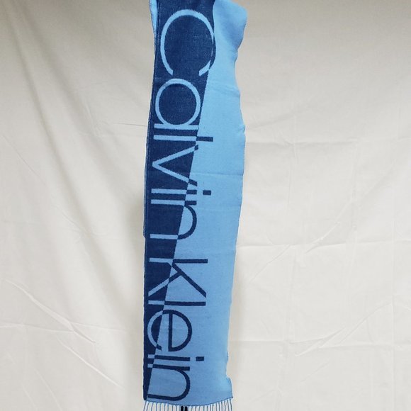 Calvin Klein Accessories - NWT Calvin Klein Large Logo Woven Scarf